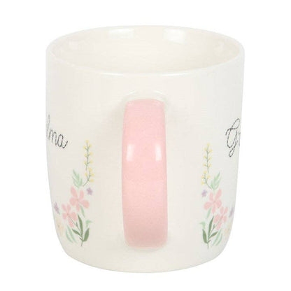 Grandma Pastel Floral Mother's Day Mug