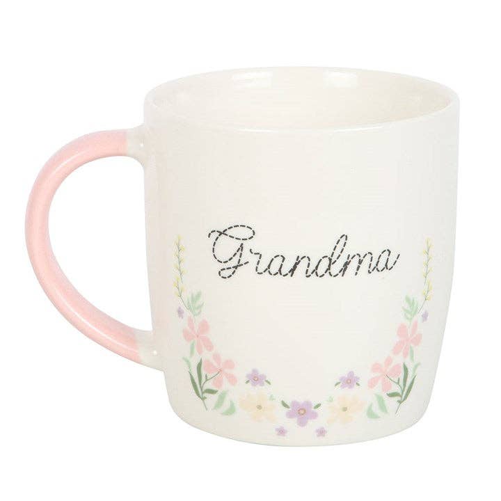 Grandma Pastel Floral Mother's Day Mug