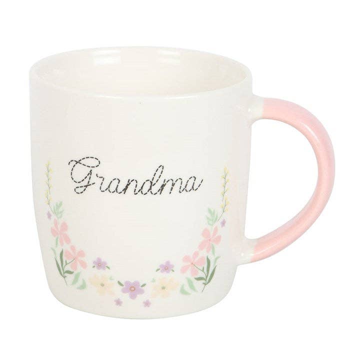 Grandma Pastel Floral Mother's Day Mug