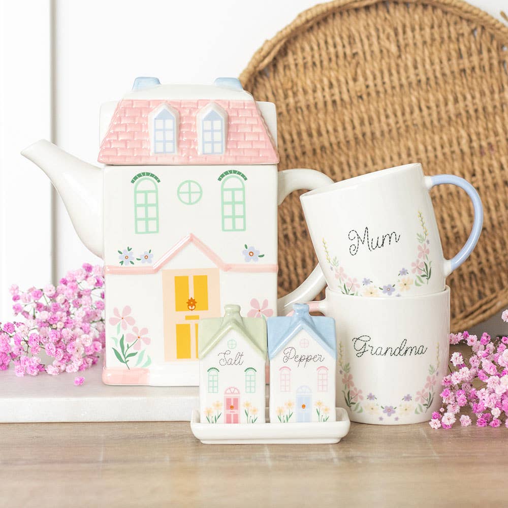 Grandma Pastel Floral Mother's Day Mug