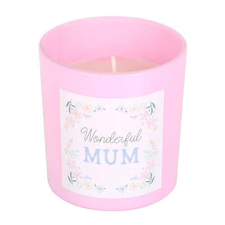 Wonderful Mum Cherry Blossom Mother's Day Candle