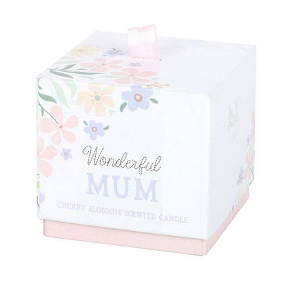 Wonderful Mum Cherry Blossom Mother's Day Candle